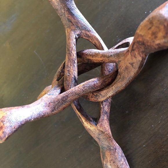 Abstract Art Bowl Stand from the '70's - Picture 5 of 9